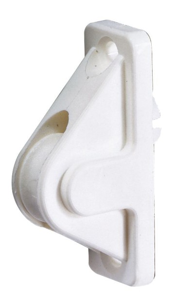 Umlenkrolle für Rollladenschnur in weiß