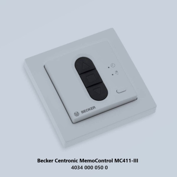 Becker Funk-Wandsender Centronic MemoControl MC411-III